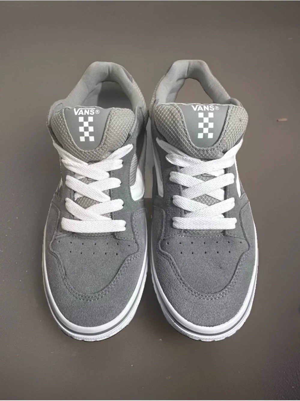 NIB Vans Caldrone Suede/Mesh Drizzle Grey Men’s 9.5 / Women’s 11 Brand New!!